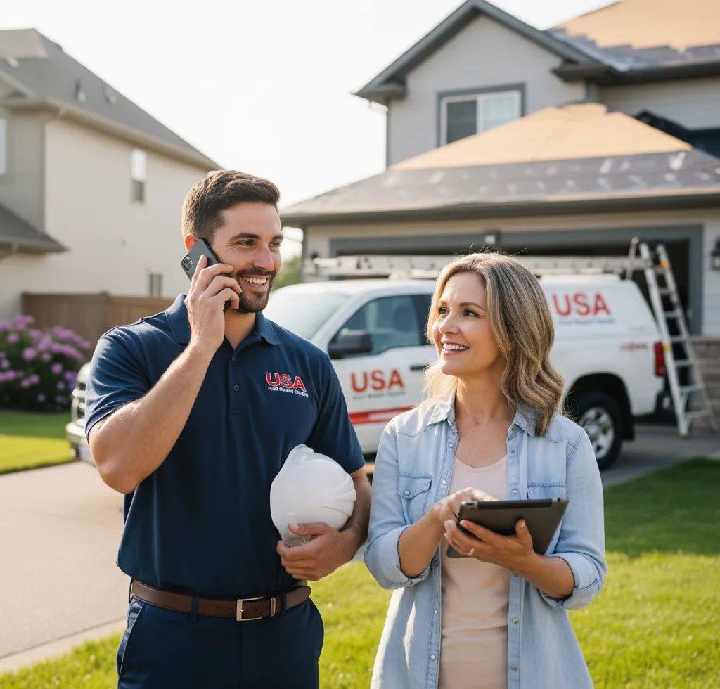 USA Roof Repair Experts customer support in North Las Vegas